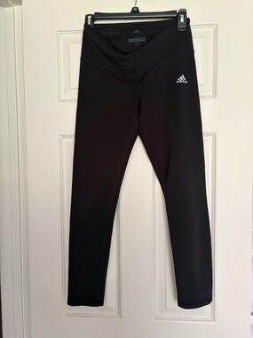 adidas Women Black Athletic Leggings